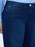 Jeans Wide Leg Waschung Blau image number 3