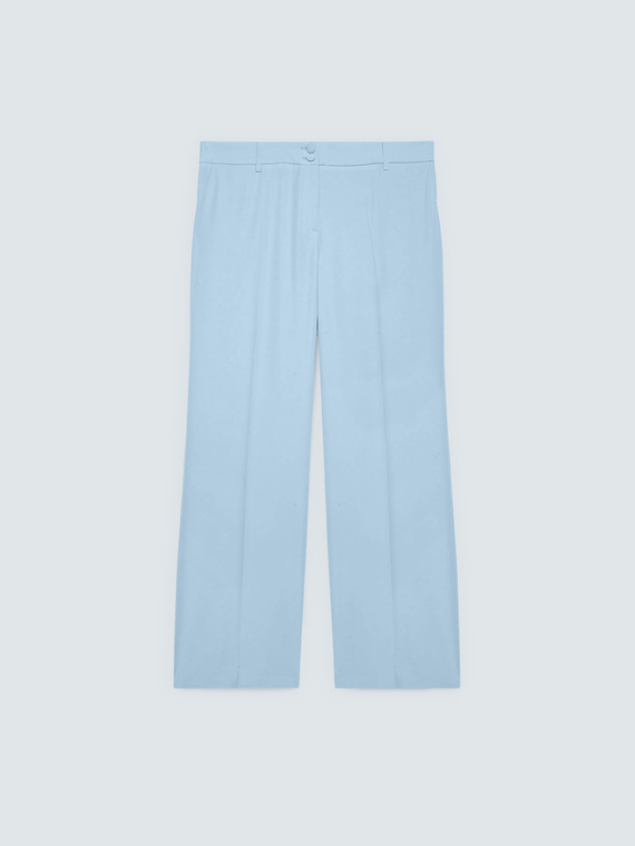 Pantalon &agrave; jambes larges