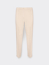 Stretch cady straight-leg trousers image number 4