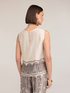 Paisley print satin top image number 1