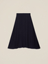 A-line skirt in viscose image number 4