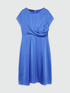 Bluse aus Satin mit Drapierung image number 5