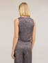Weste aus Viskose-Twill mit Blumendruck image number 2