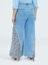 Jeans Wide Leg mit Bandana-Einsatz image number 2