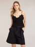 Sangallo top with macram&eacute; lace image number 0