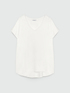 T-Shirt aus Satin und Jersey image number 4