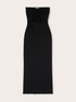Bandeau-Strickkleid image number 4