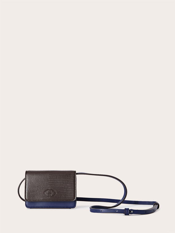 Coated fabric document holder