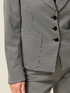 Houndstooth blazer in milano stitch image number 2
