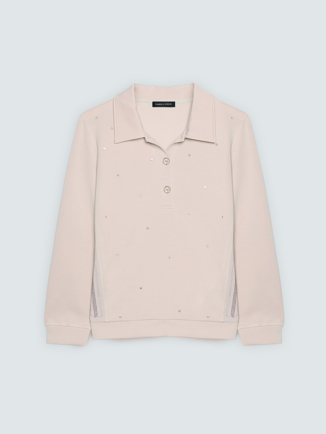 Sweat polo avec applications lumineuses image number 4