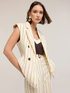 Gilet &agrave; rayures tennis The Tailoring Lab image number 4