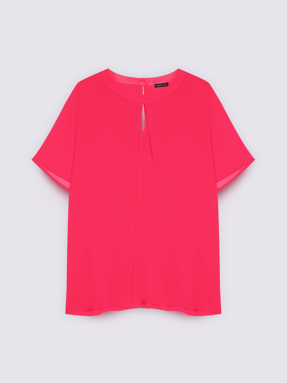 T-shirt bimatière avec ouverture goutte d'eau