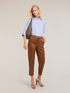 Pantaloni regular din amestec de in image number 0