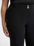Gerade geschnittene Hose aus leichtem Popeline image number 3