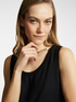 Long dress with ribbed edges image number 3