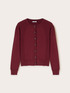 Ribbed raglan cardigan image number 5