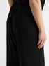 Wide cropped trousers in jersey image number 3