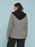 Mixed wool jacket with detachable hood image number 1