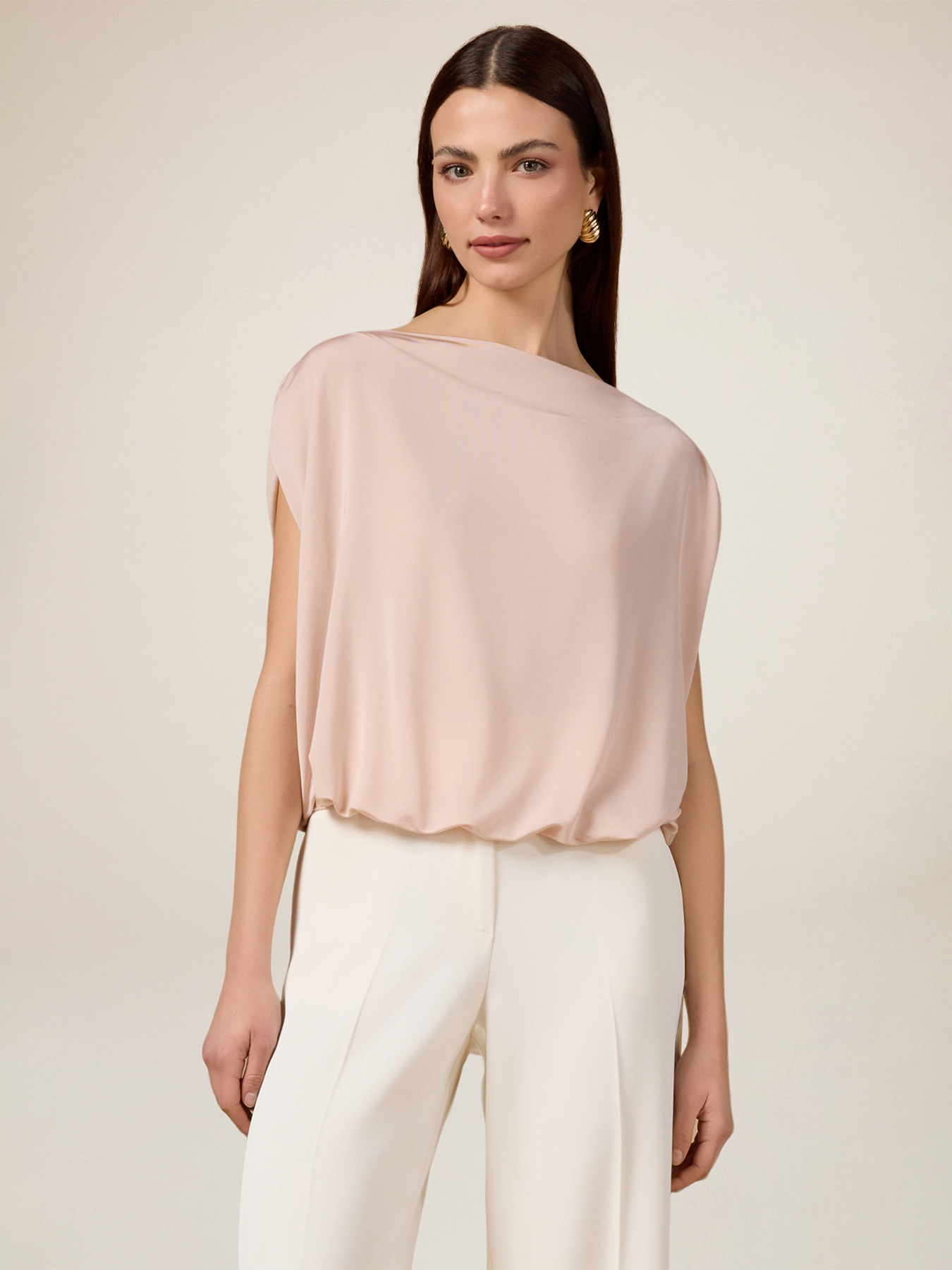 Draped T-shirt image number 0