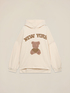 Closed hoodie with writing image number 4