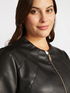 Bikerjacke aus laminiertem Stoff image number 3