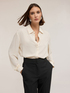 Chemise fluide avec boutonnage dans le dos image number 2
