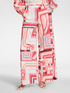 Printed palazzo pants image number 2