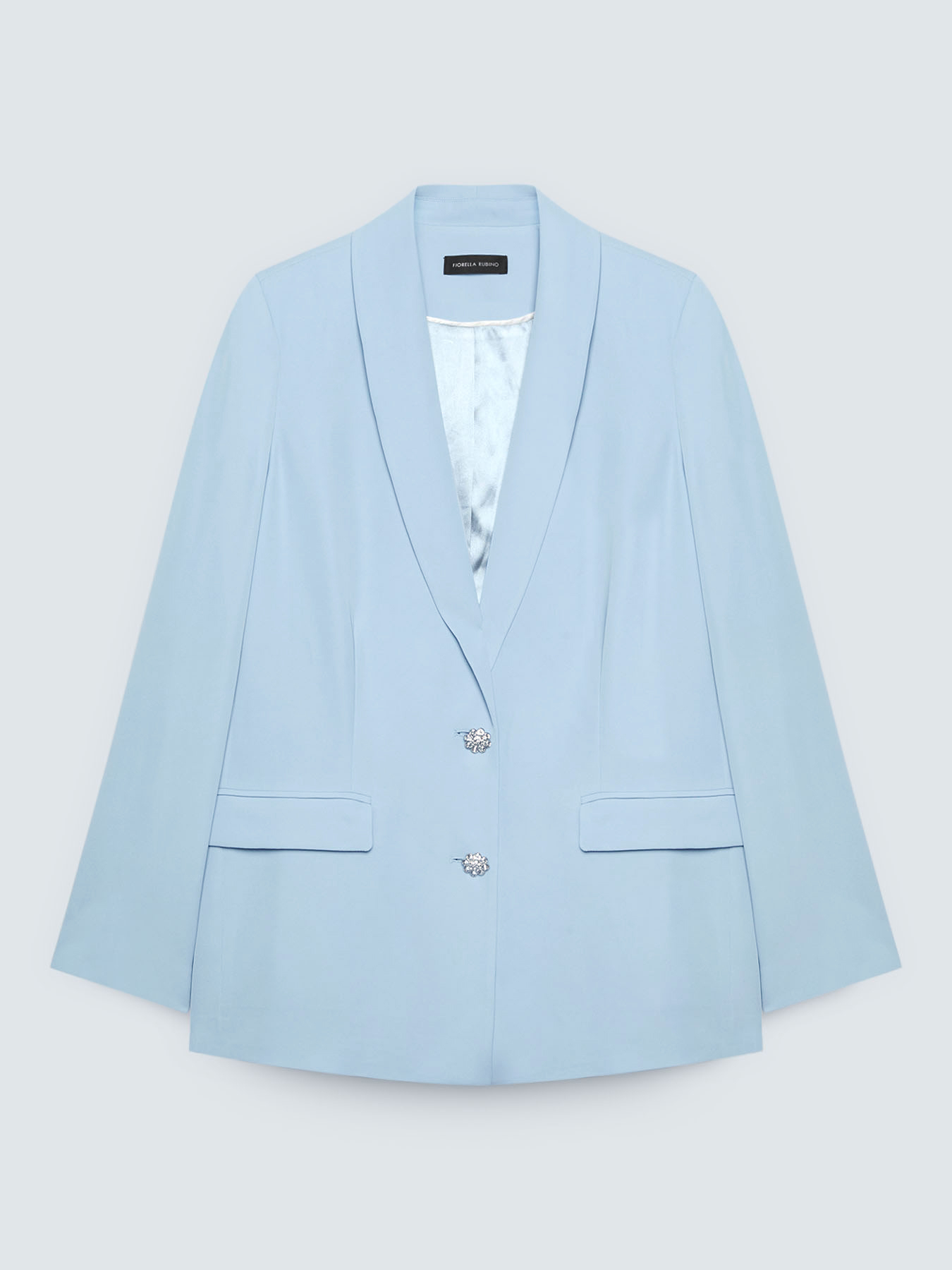 Blazer with jewel buttons image number 4