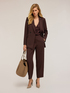 Balloon trousers in polyester-viscose blend image number 3