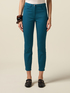 Skinny cotton blend trousers image number 3