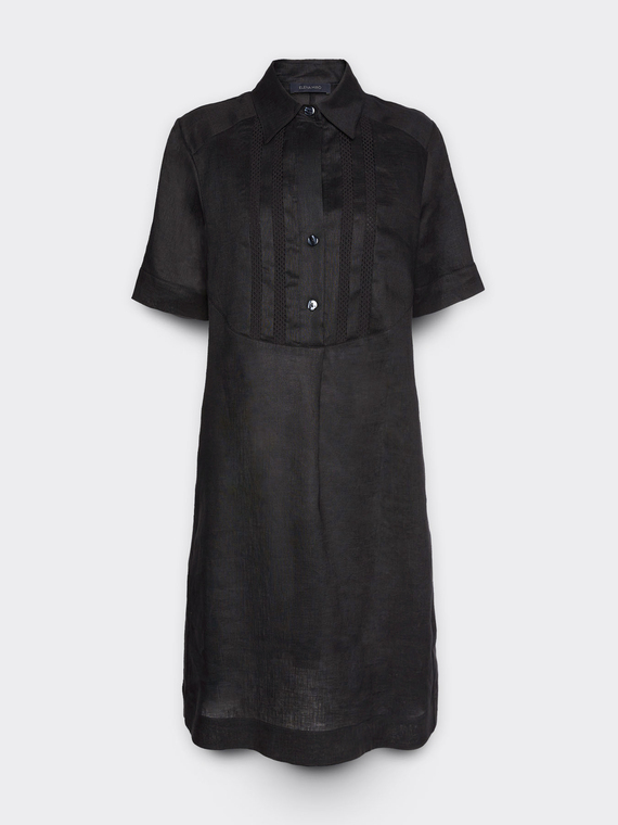 Robe en lin avec boutons