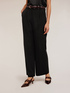 Palazzo trousers with pleats image number 2