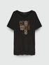 Maxi-T-Shirt mit Schriftzug image number 5