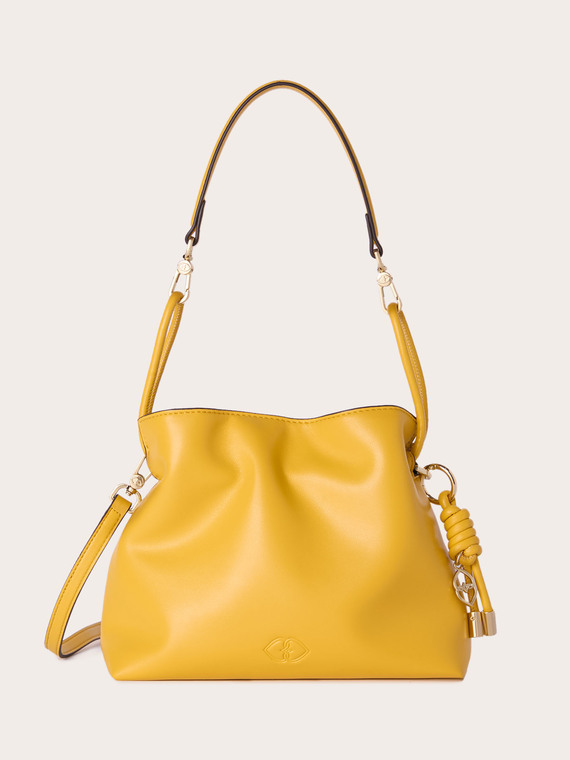 Curly bag en tissu enduit