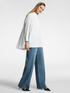 Loose poplin shirt image number 2