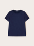 T-shirt basic in raso image number 3
