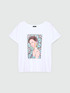 T-shirt avec impression portrait image number 4