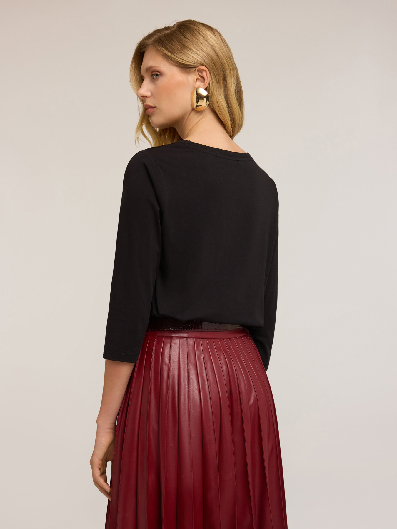 T-shirt basique bimati&egrave;re image number 1