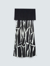Vestido Chill off shoulder con estampado image number 5