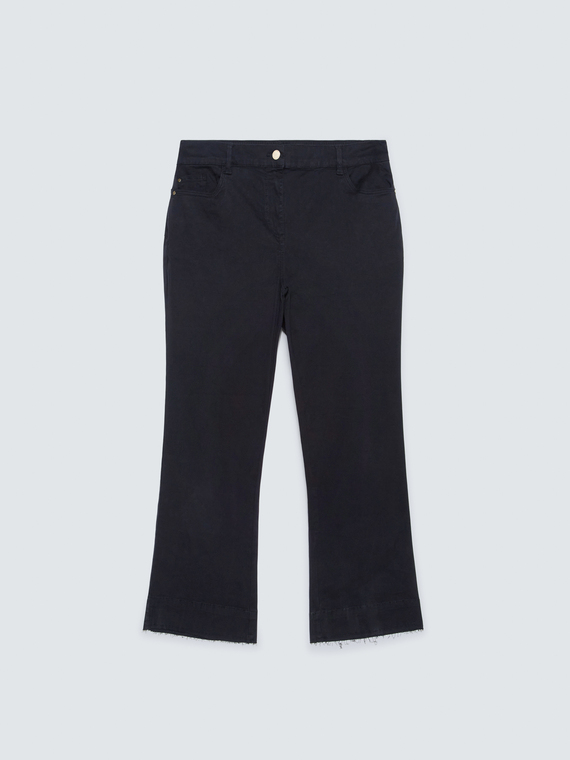 Kick Flare cotton flare pants