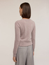 Cashmere sweater with ribbed sleeves image number 1