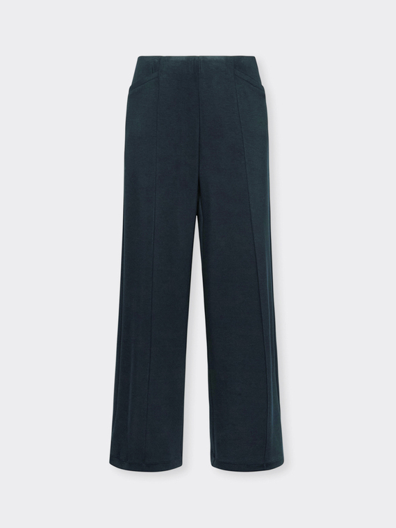Pantaloni cropped in scuba leggero