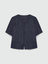 Giacca in denim con punti luce image number 4