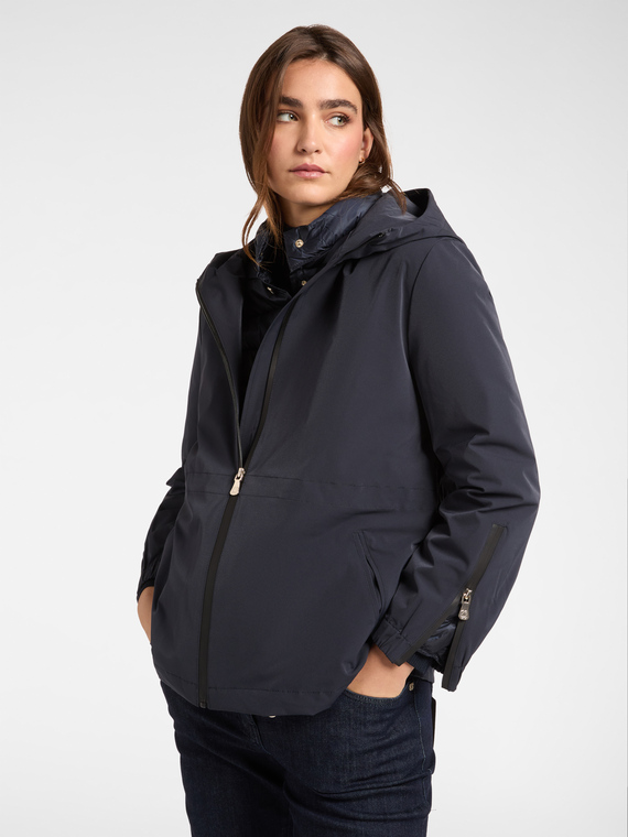 Parka court amovible