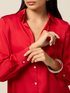 Satin shirt image number 2
