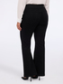 Jeans flare con bottoni decorativi image number 1
