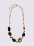 Necklace with leopard print charms image number 1