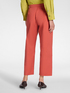 Gabardine trousers with buttons image number 1