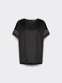 Blusa con bordi in pizzo image number 4