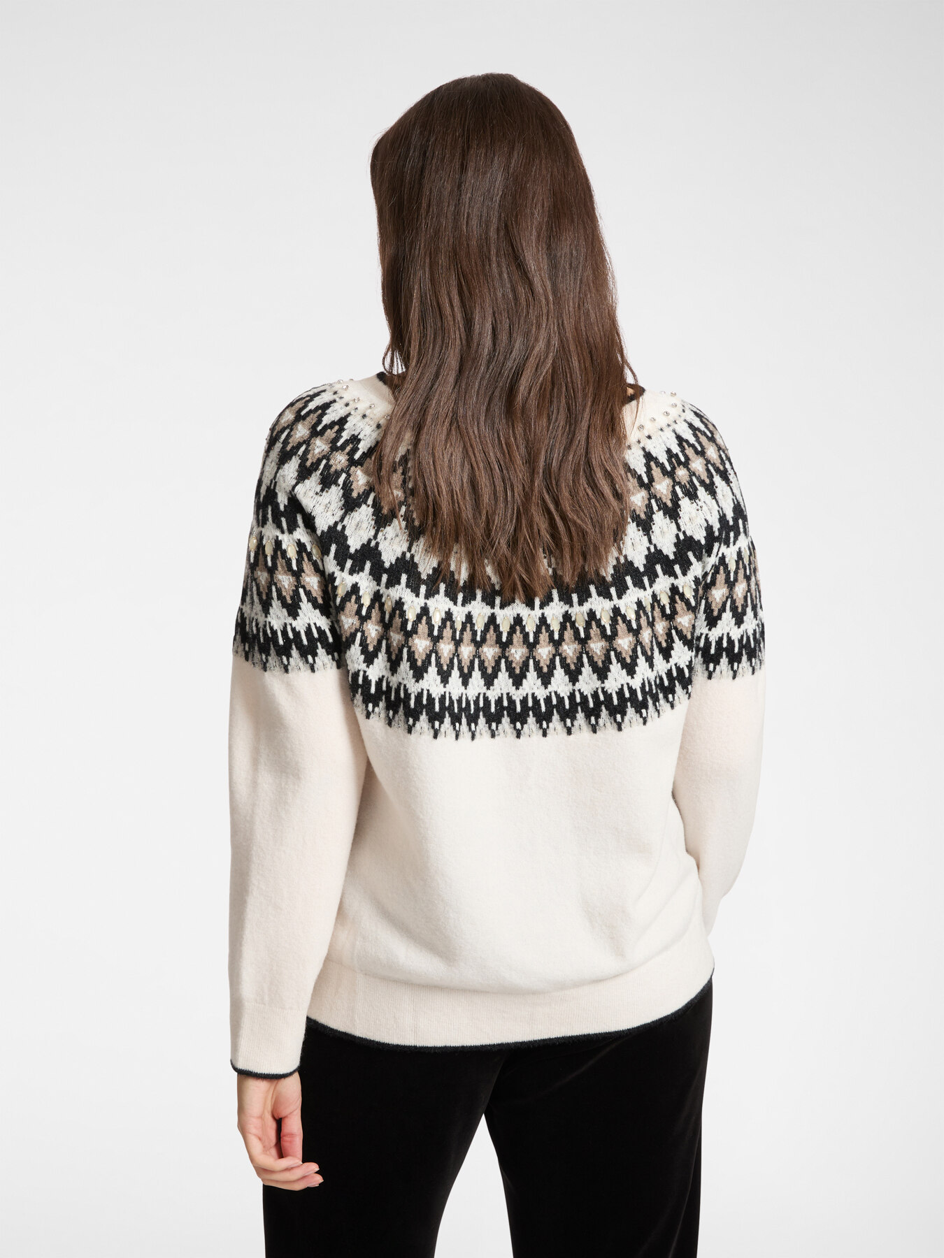 Handbestickter „Fair Isle“-Pullover image number 1
